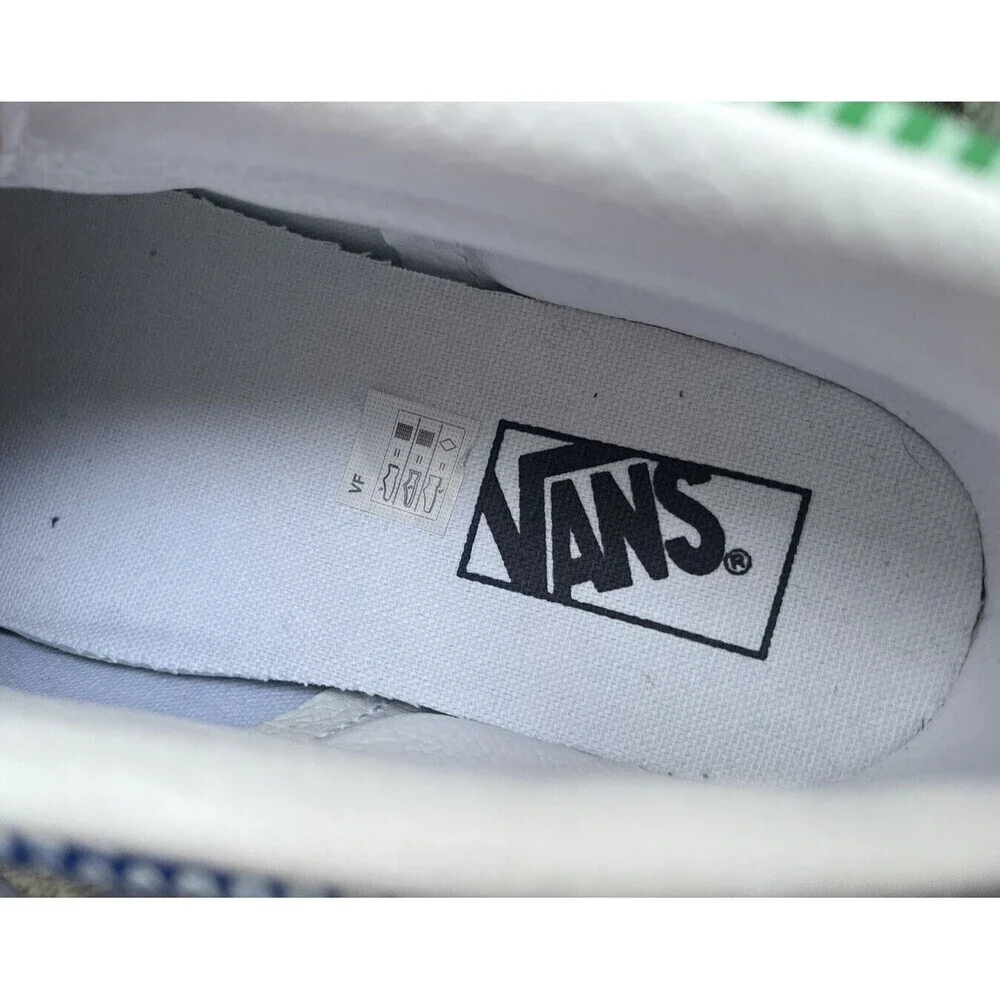 New! Vans Sk8 Mid Pride Multicolor/White Skate Shoes - Men's 10.5 Women's 12